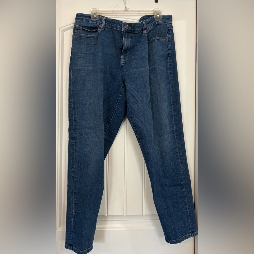 Eileen Fisher Women's Straight Leg Jeans - Blue